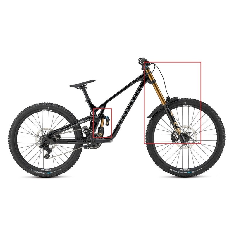 Pack FOX DH – Entretien FOX 40 & Float X2 / DHX2 | Bikemeca Belgique